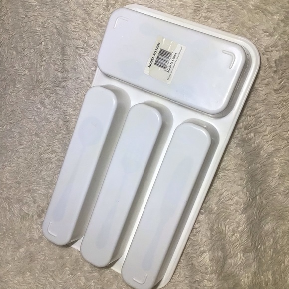 French plastic utensil silverware kitchen drawer organizer cutlery - Picture 4 of 4